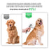 Dogs Cats Self Cleaning Slicker Brush for Shedding & Grooming - Remove Loose Undercoat, Knots, Mats - Grey