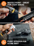 5 Oz 3-in-1 50 3x3 Gun Cleaner and Lubricant kit Gun Oil Spray & Needle Oiler - Cleaner, Lubricant & Protectant Gun Oil