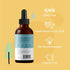 kin+kind Cat Ear Cleaner - Natural Cat Ear Drops, Vet Solution for Wax, Odor and Itchy Irritation, Made in USA