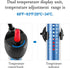 Hitop 25W/50W/100W/300W Adjustable Aquarium Heater, Submersible Glass Water Heater for 5 – 70 Gallon Tank