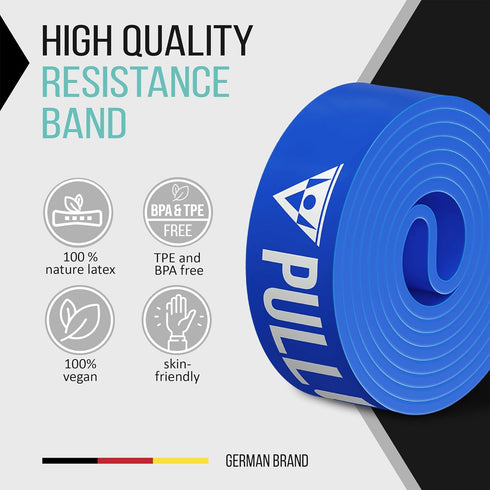 Pull Up Assistance Bands, Heavy Duty Resistance Bands for Pull Up Assist, Includes Exercise Ebook