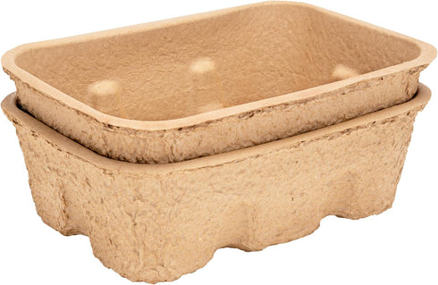 Kitty Sift 2-Pack - Jumbo Disposable Heavy Duty Cat Litter Box, 6mm Thick, Sustainable & Water Resistant