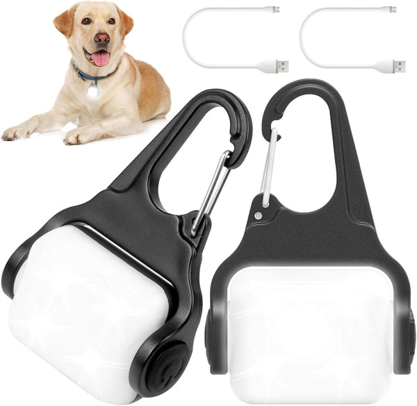 Outopest Dog Lights for Night Walking, Clip on Dog Collar Light - 3