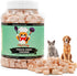 Freeze Dried Chicken Treats for Cats & Dogs - 100% Human Grade Chicken Breast - Healthy Raw Dry Food - 7.7 oz Made in