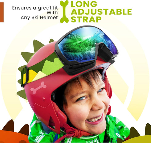 OutdoorMaster Kids Snowboard Goggles, Youth Ski Goggles