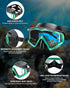 AQUA A DIVE SPORTS Set, Swimming Snorkeling Gear for Adults Youth Kids, Snorkel Mask Diving Mask Scuba Snorkle, Goggles