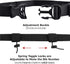 6 Azarxis Race Number Bib Belt with Storage Loops Adjustable Elastic Webbing for Men Women Runners Running Jogging