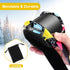 Kids Ski Goggles, Snowboard Goggles for Youth Boys Girls, OTG Anti-fog Goggles with Non-Slip Strap