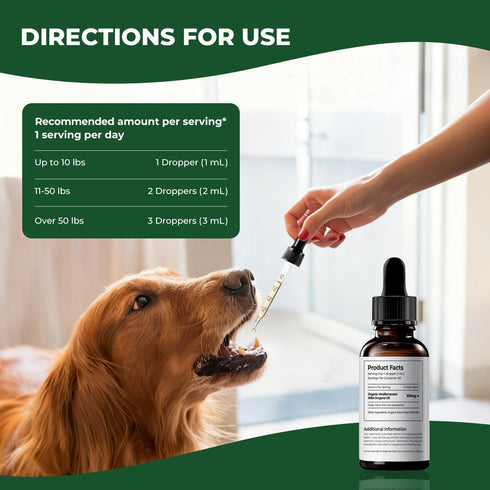 BrightBarki Immune 2 oz Oregano Oil for Dogs Drops, Organic Oil of Oregano in Extra Virgin Olive Oil, Mediterranean