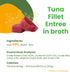 almo nature HQS Natural Wet Dog Food, Tuna Fillet Entree in Broth, 5.5 oz, Pack of 12