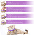 4 Pieces Adjustable Cat Calming Collars with 4 Bells, Reducing Anxiety for Small, Medium, and Large Cats (15 Inches)