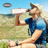 Wassud 22 oz Water Bottle Rose Wine Bottles Stainless Steel Sport Water Bottle with Straw Insulated Water Bottles