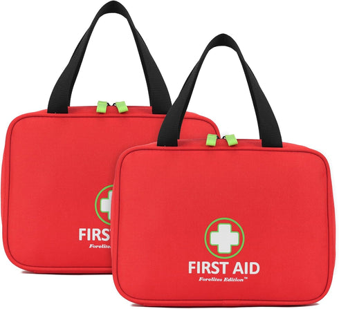 2Pack Handy First Aid Bag Empty First Aid Kit Portable For Home,