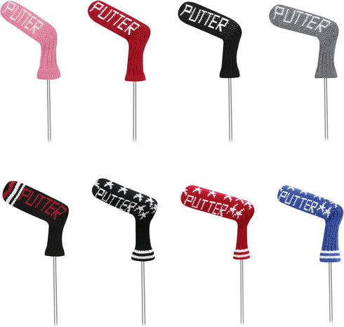 LeFeng Golf Blade Putter Cover, Knitted Ping Putter Head Cover, Premium Lightweight Durable Material