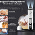 Trimmers 3 (2 Silent Groom Pro Dog Nail Grinder -Professional Cat & Dog Nail with light & Speeds, Pet Nail Grinder