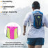 YAPJEB Hydration Running Vest 5L, 5.5L Running Water Backpack for Trail Marathon Running Race Cycling Hiking