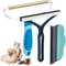 Dog Cat Hair Remover for Couch, 3PK Portable Reusable Pet Hair Remover for Carpet, Rug, Blanket, Clothes, Car Mat