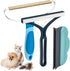 Dog Cat Hair Remover for Couch, 3PK Portable Reusable Pet Hair Remover for Carpet, Rug, Blanket, Clothes, Car Mat