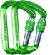 SEPEAK UIAA 30kN Locking Climbing Carabiner, Heavy Duty Screwgate Clip for Outdoor Climbing, Mountaineering, Camping