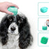 ELEGX Pet Grooming Bath Massage Brush with Soap Dispenser, Soft Silicone Bristle for Long & Short Haired Dogs Cats