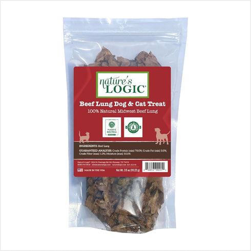 Nature's Logic Beef Lung Bites, 3.5 oz