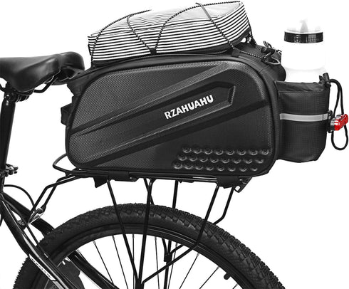 Lixada Bicycle Bag Double Pannier Rack, Large Capacity Rear Pannier Bag for Outdoor Cycling Travel