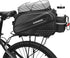 Lixada Bicycle Bag Double Pannier Rack, Large Capacity Rear Pannier Bag for Outdoor Cycling Travel