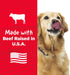 Country 16 oz Kitchen Beef Jerky Tender Dog Treats, Made with Real Beef, High Protein, Low Fat, No Artificial Colors