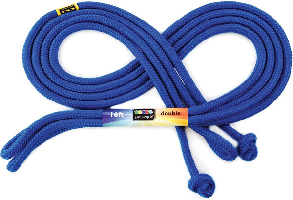 Just Jump It 16' Foot Single Jump Rope for Kids, Women, and Men - Outdoor Fitness Equipment