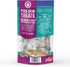 Single Ingredient Cod Fish Skins Dog Training Treats - All-Natural Savory Fish-Skin Flats for Coat and Oral Health