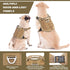 Tactical Dog Harness Large, Military Service Weighted Vest with No-Pull Training Harness for Walking and Hunting