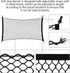 Dog Car Net Barrier for SUV, Adjustable Back Seat Divider Net, Easy to Install and Remove, Car Organizer Storage Bag