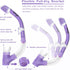 Kids Snorkel Set - Dry Top Snorkel Mask Snorkeling Gear for Boys Girls Youth