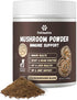 Turkey Tail Mushroom Powder for Dogs, Organic 10 Mushroom Blend for Lipoma