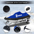 Jet Ski Cover, Heavy Duty Waterproof 210D Marine Grade Oxford Cloth PWC Cover, UV Protection for 115'' to 120"