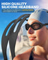 Swimming Goggles 2 Pack, Professional Anti Fog No Leaking UV Protection Swim Goggles for Adult Youth