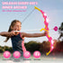 2 Pack 4 1 Set 20 5-12 VATOS Bow and Arrow Toy with LED Light - in Archery & Dart Game with Suction Cup Arrows, Mermaid