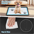 Sptnabv 24"x24" Pee Pad Holder for Dogs, Dog and Puppy Pee Pads Holder, Non-Slip & Leak-Proof & Portable Silicone Mat
