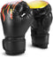 Flexzion Boxing Gloves for Kids 4oz - Training Punching Bag Mitts with Faux Leather & Wrap-Around Wrist Protection