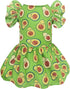 CuteBone Princess Dog Dress with Flutter Sleeves, Birthday Outfit for Small Dogs, Cat Clothes, Girl Pet Apparel FX07L