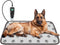 Large Dog Heating Pad 34x21in, Waterproof Pet Heating Mat with Smart Thermostat Switch, Whelping Supplies for Dogs