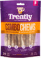 Combo Chews Beefhide Twist Sticks 5" with Chicken Meat Wrap Dog Chew Treats, 22 Count/1 Pack