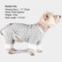 KYEESE Cotton Stretchable Dog Pajamas Jumpsuit 4 Legs Puppy PJs