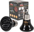 50W Mini Reptile Heat Lamp Bulb (2 Pack) E26/E27 Base, AC110-120V, Infrared Ceramic Heat Emitter for Reptiles