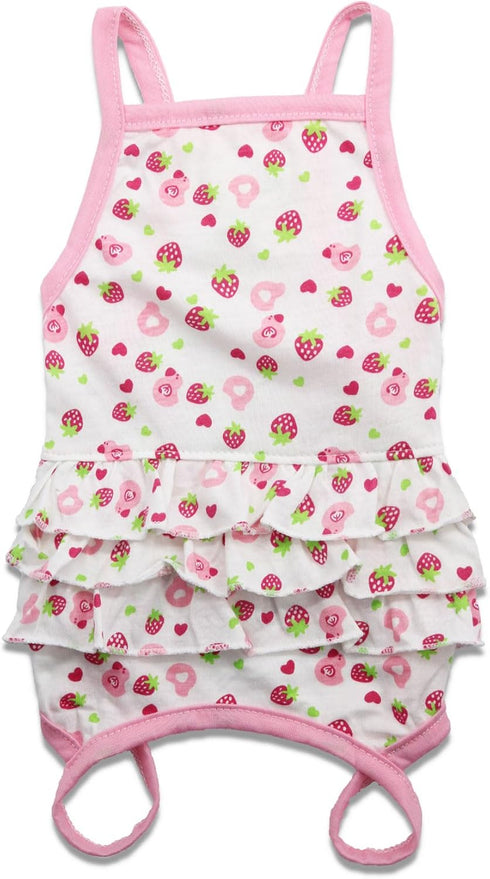 4 Packs Small Dog Dresses, Puppy Dresses for Pet Dogs, Girl Clothes Dresses for Girls