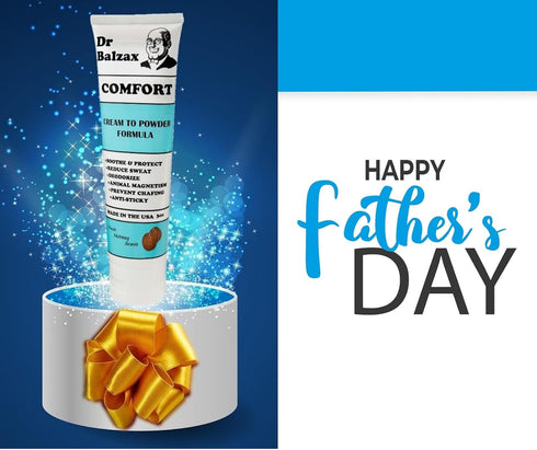 Quantuminds Dr. Balzax Comfort Anti-Chafing Cream, Odor Control, Aluminum-Free, Talc-Free, Sweat Defense. Prevents Skin