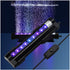 DaToo Submersible Aquarium Light 6Inch Fish Tank Light Bubbler Wall with Air Bubble