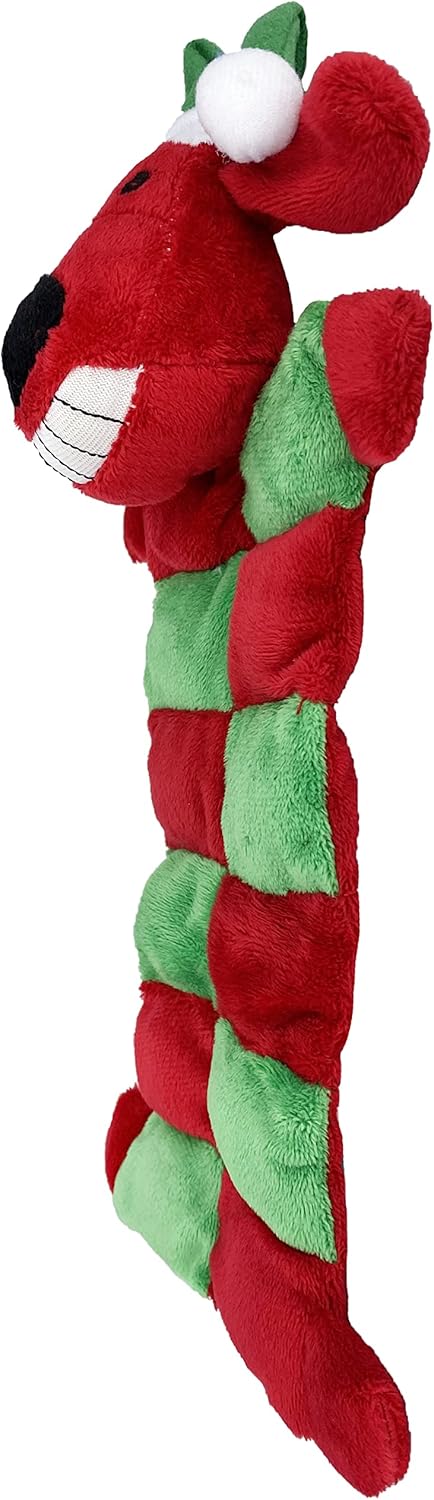 12" Christmas Loofa Squeaker Mat for Dogs