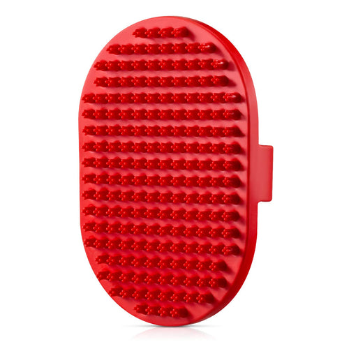 Dog Bath Brush - ROPO Rubber Massage Pet Shampoo Brush for Grooming, Removing Shedding Fur, Suitable for Dogs and Cats