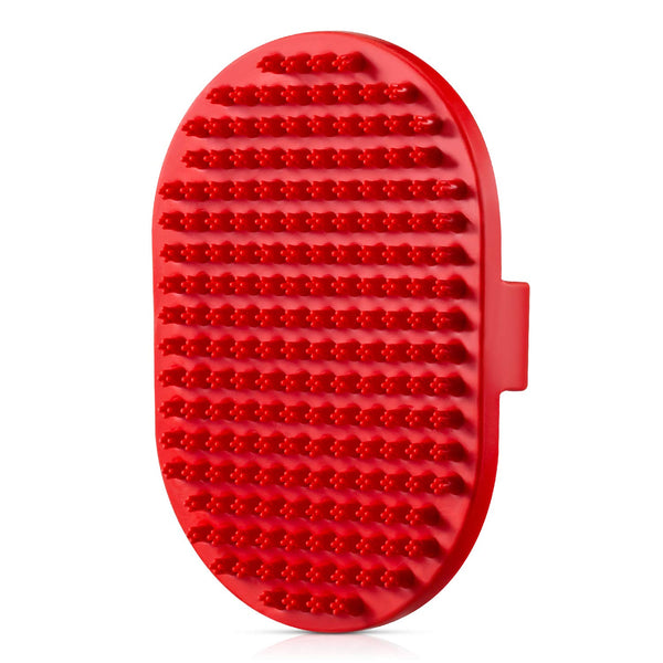 Dog Bath Brush - ROPO Rubber Massage Pet Shampoo Brush for Grooming, Removing Shedding Fur, Suitable for Dogs and Cats